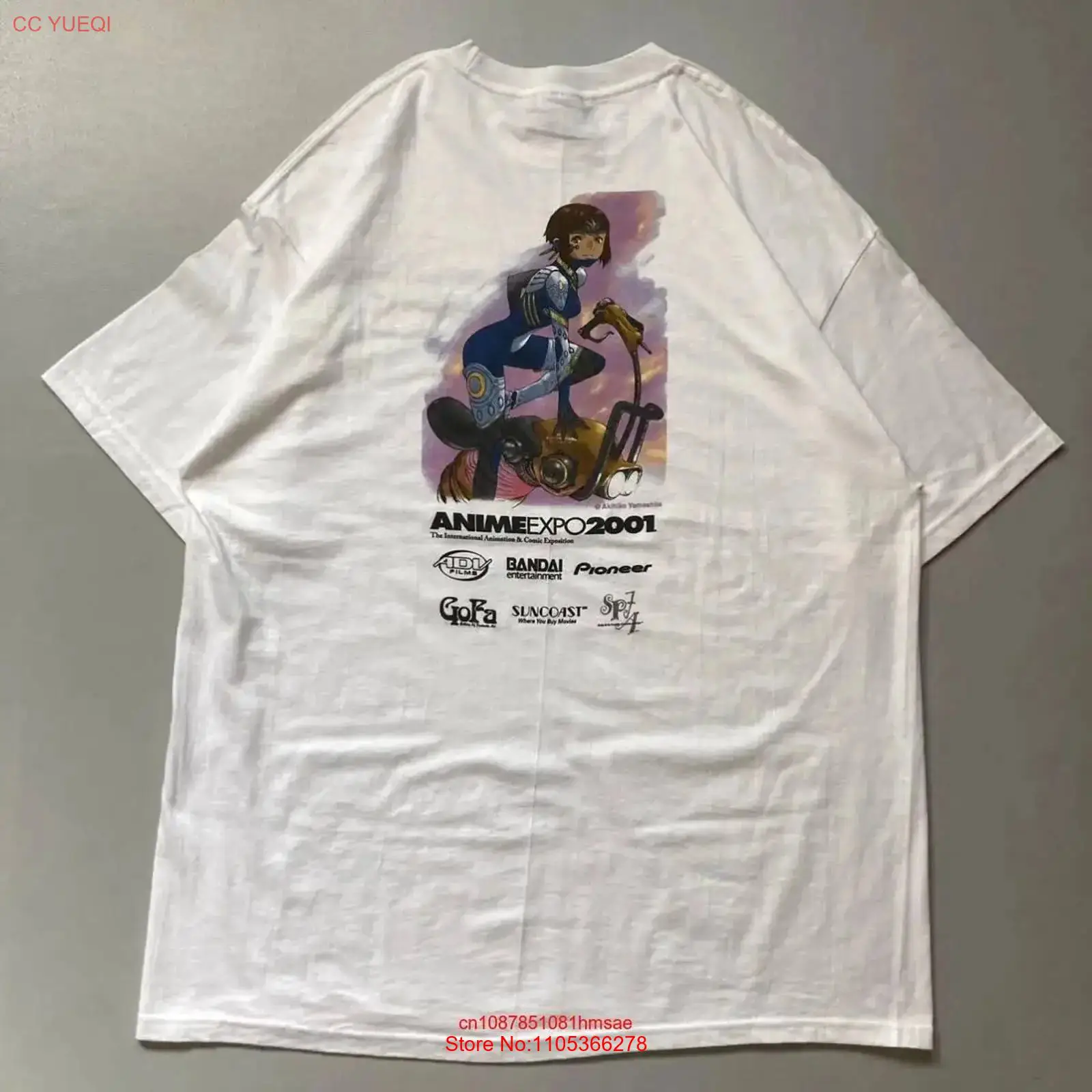 Vintage Fashion Expo - 00년대 ANIME EXPO 공식 티셔츠 사이즈