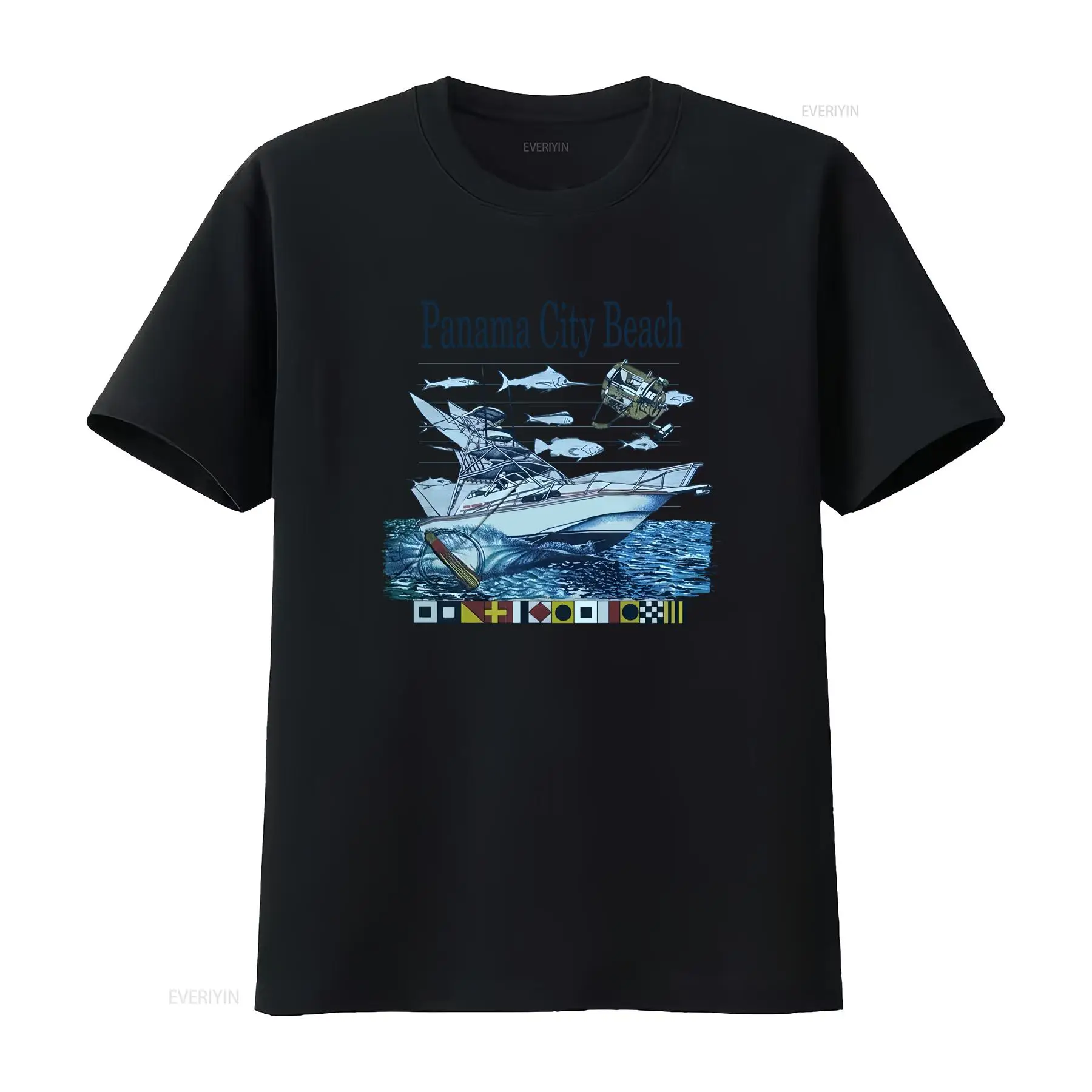Vintage Yacht Fashion - 빈티지 90년대 파나마 시티 비치 요트