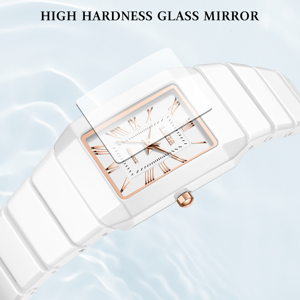 LIGE 시계 여성용 손목시계 브랜드 세라믹 패션 쿼츠 - Vintage Fashion Watches 리뷰 및 가격