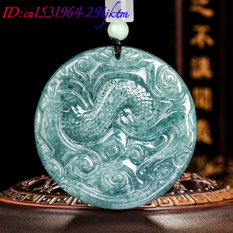 버마산 경옥 드래곤 펜던트 목걸이 여성용 선물 패션 액 - Vintage Fashion Necklace 리뷰 및 가격