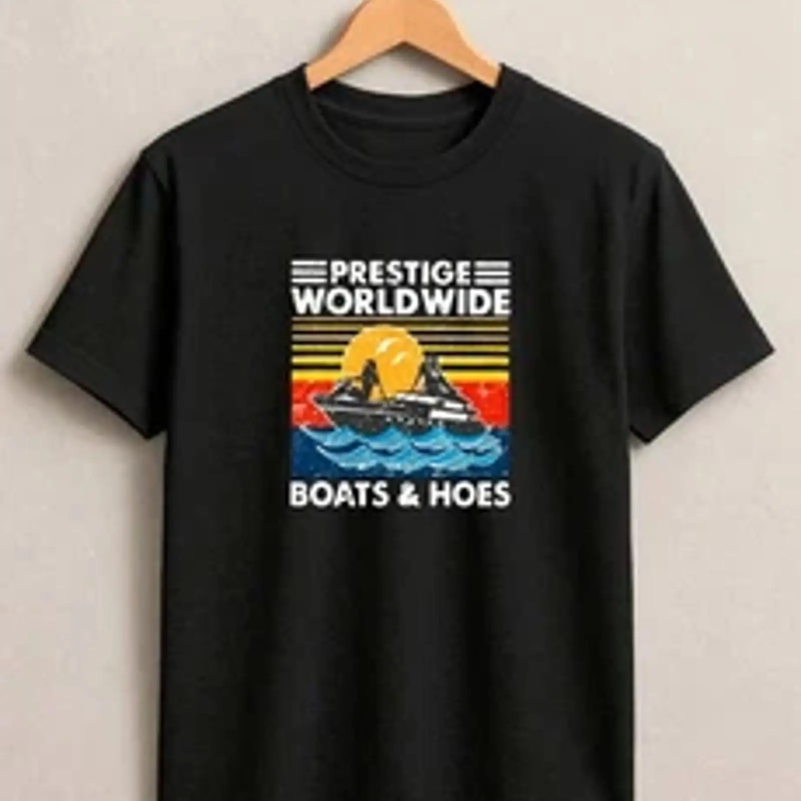 레트로 요트 선셋 티셔츠 보트 바다 파도 캐주얼 여름  - Vintage Yacht Fashion 리뷰 및 가격