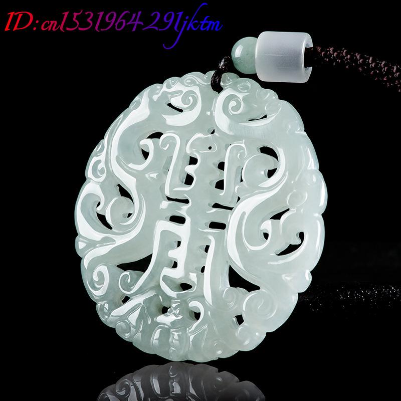 버마산 경옥 드래곤 펜던트 목걸이 여성용 빈티지 선물  - Vintage Fashion Necklace 리뷰 및 가격