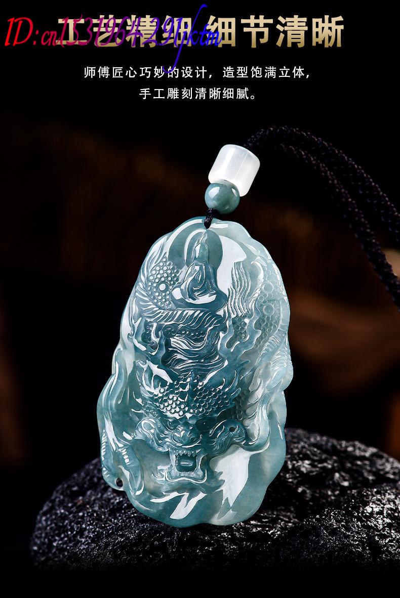 천연 버마산 경옥 드래곤 펜던트 목걸이 빈티지 디자이너 - Vintage Fashion Necklace 리뷰 및 가격
