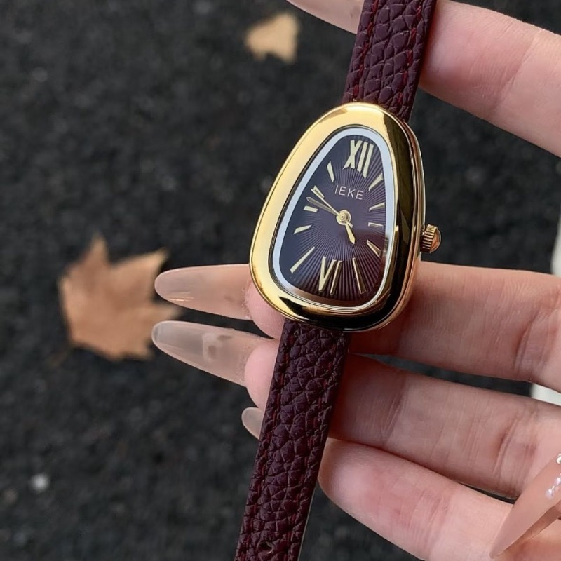 LEKE 앙콜라 레드 빈티지 패션 스네이크헤드 시계 니 - Vintage Fashion Watches 리뷰 및 가격