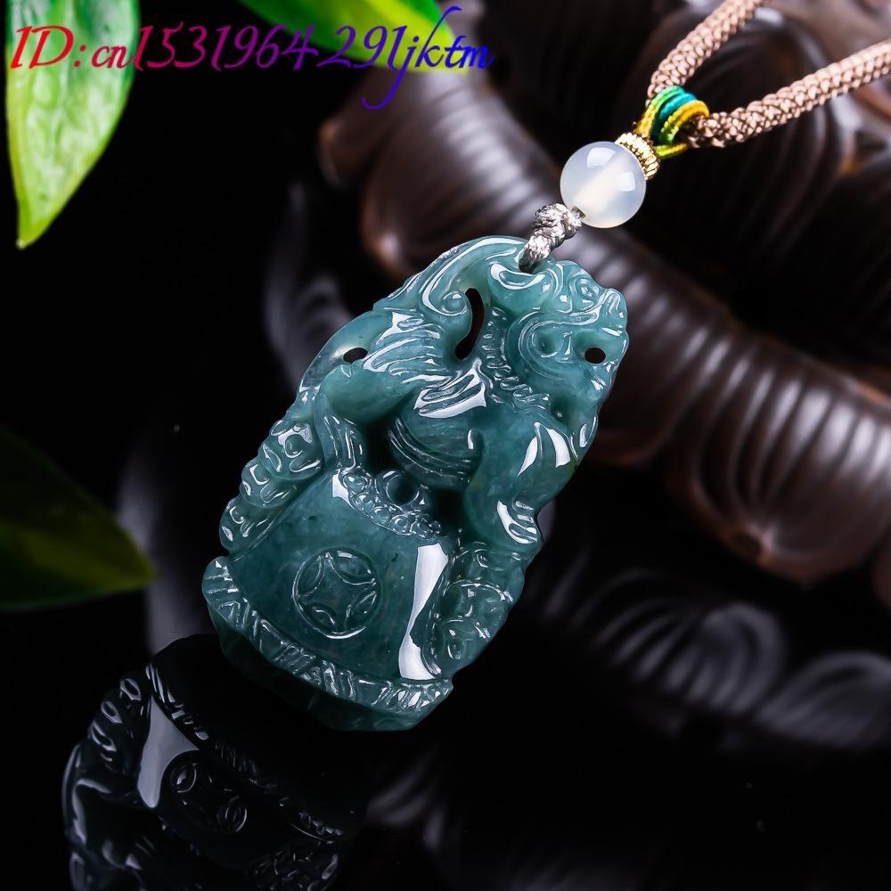 버마산 비취석 픽시우 펜던트 디자이너 원석 부적 진짜  - Vintage Fashion Necklace 리뷰 및 가격