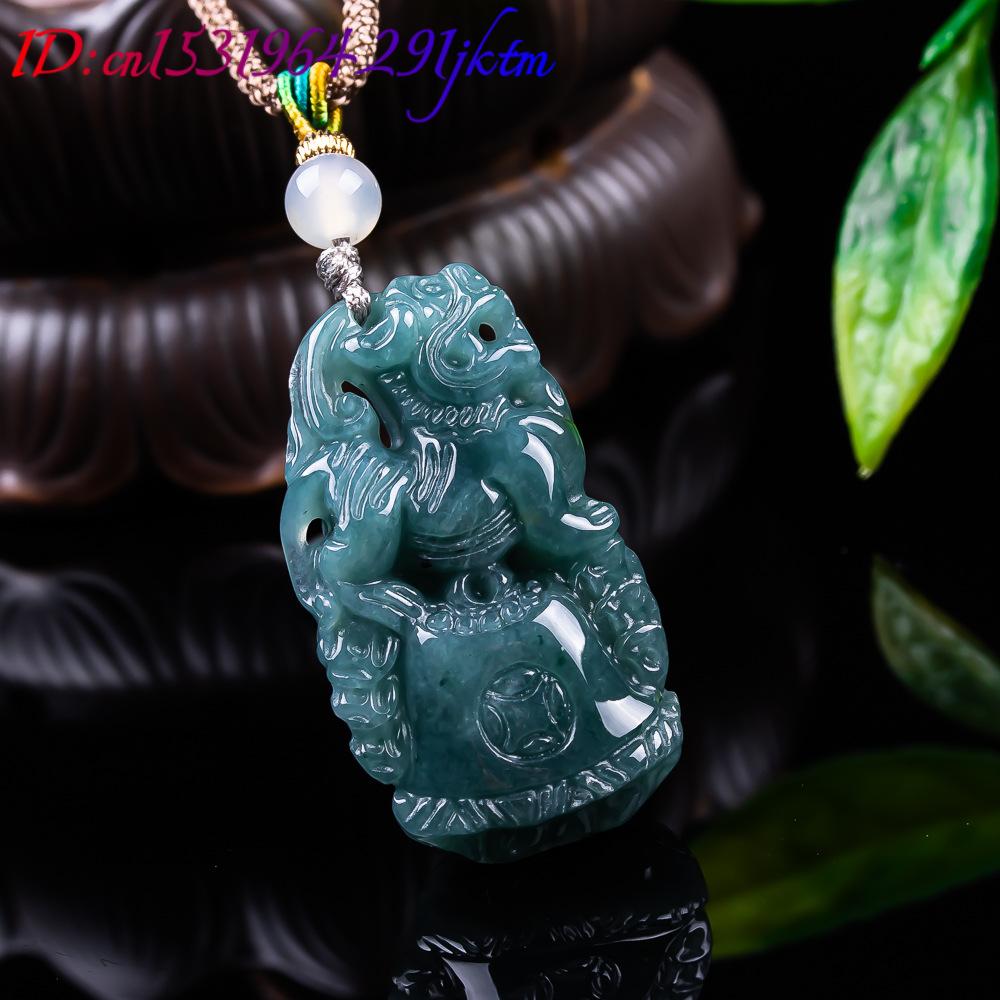 버마산 비취석 픽시우 펜던트 디자이너 원석 부적 진짜  - Vintage Fashion Necklace 리뷰 및 가격