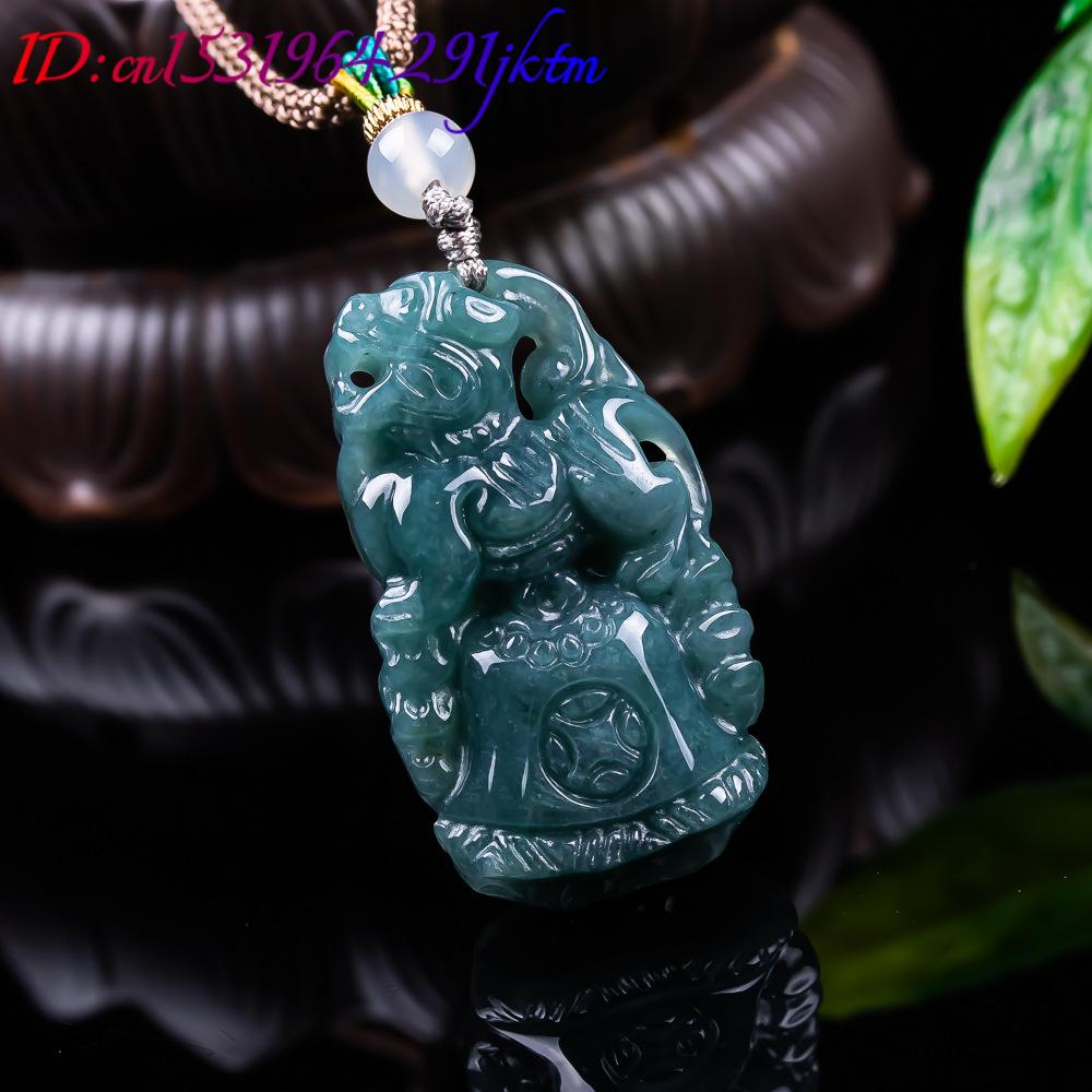버마산 비취석 픽시우 펜던트 디자이너 원석 부적 진짜  - Vintage Fashion Necklace 리뷰 및 가격