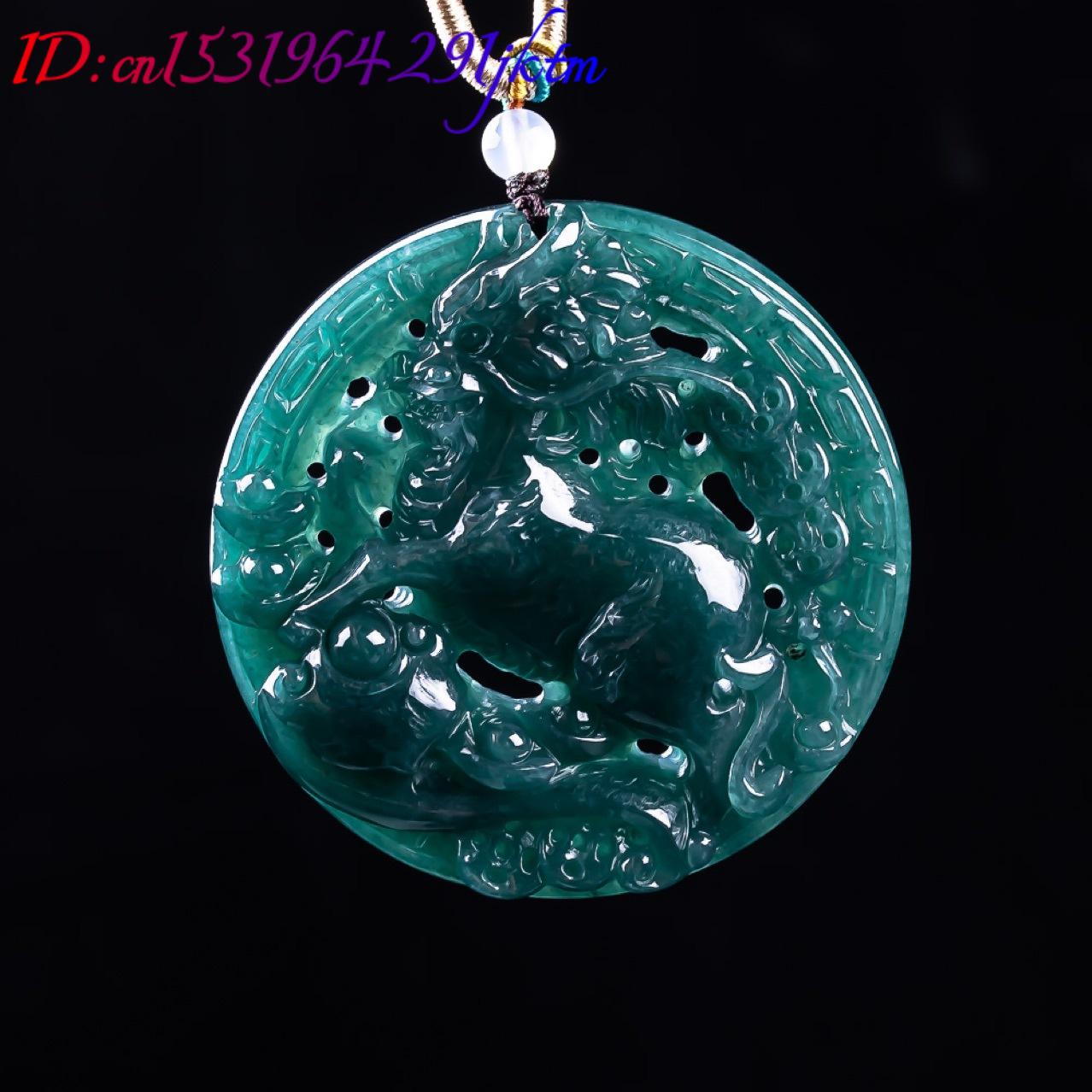 버마산 경옥 드래곤 펜던트 원석 진짜 옥 여성용 선물  - Vintage Fashion Necklace 리뷰 및 가격