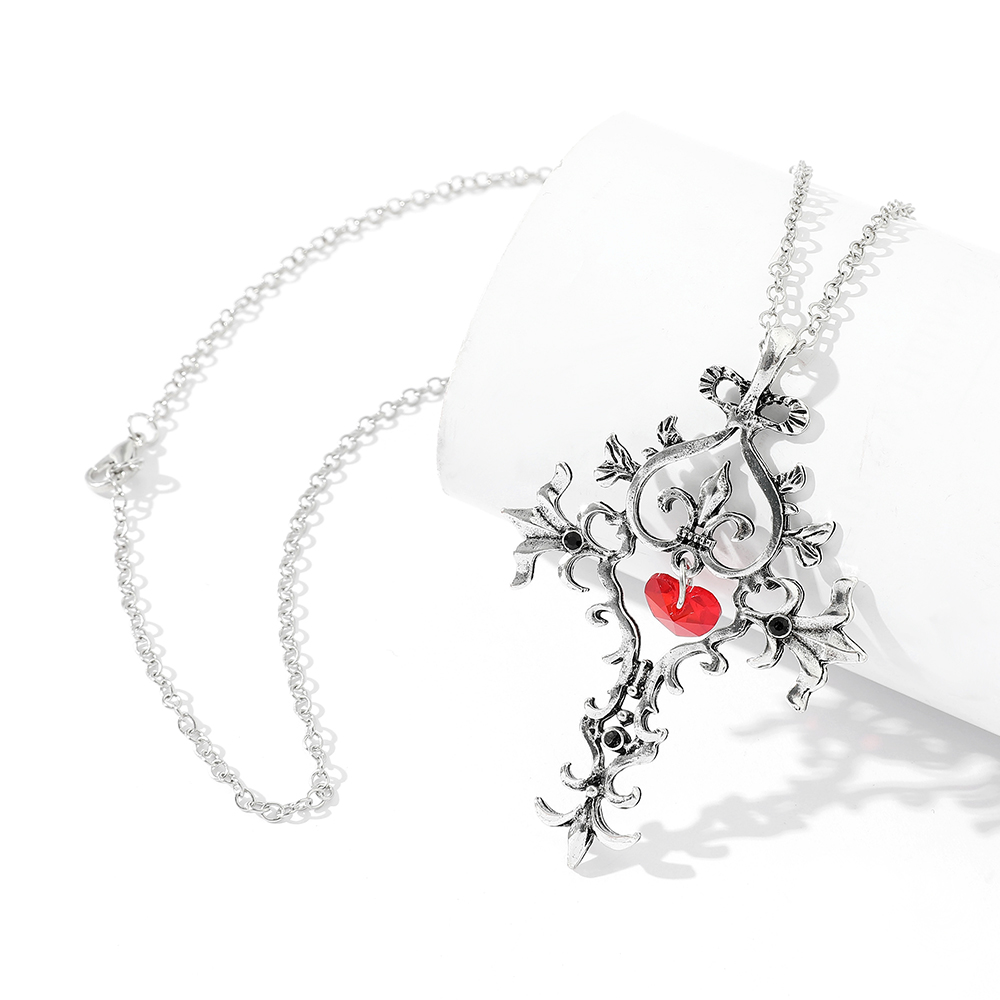 패션 절묘한 목걸이 빈티지 신성한 심장 보석 크리스탈  - Vintage Fashion Necklace 리뷰 및 가격
