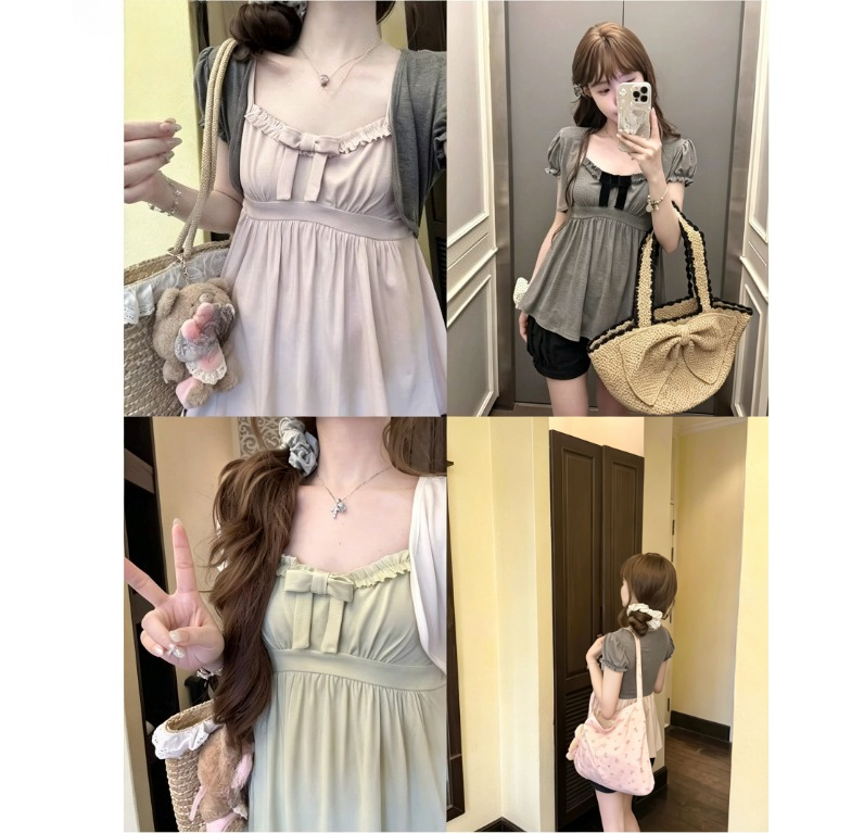 한국어 Y2k 카와이 투피스 탑 세트 여성 하라주쿠 스 - Vintage Fashion Retro Outfit 리뷰 및 가격