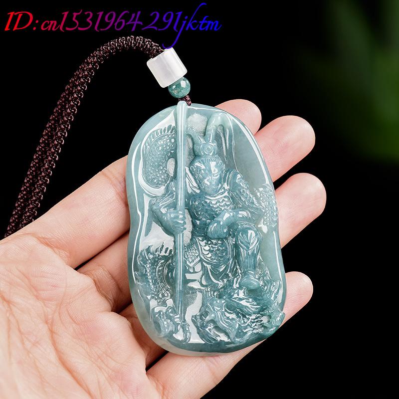 버마산 경옥 원숭이 왕 펜던트 목걸이 빈티지 럭셔리 여 - Vintage Fashion Necklace 리뷰 및 가격