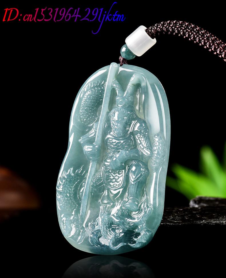 버마산 경옥 원숭이 왕 펜던트 목걸이 빈티지 럭셔리 여 - Vintage Fashion Necklace 리뷰 및 가격